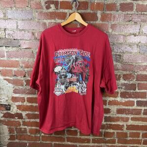 Alabama Crimson Tide Shirt Mens 2XL Red NCAA Football 2012 BCS National Champion